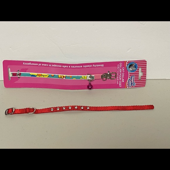 Paws N Claws Cat Collar Easy Snap Clasp